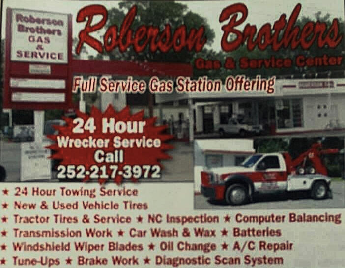 Roberson Bros Gas & Service Mechanic and automotive services in Williamston Martin County NC